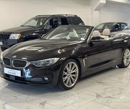 BMW SERIE 4 CABRIO 420 BMW 420D CABRIO LUXURY INDIVIDUAL MOTORE NUOVO