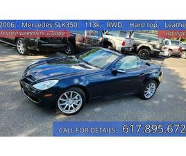 MERCEDES SLK SLK 200 USED 2006 MERCEDES-BENZ SLK-CLASS SLK350 ROADSTER