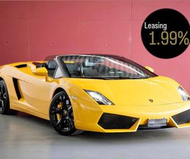 LAMBORGHINI GALLARDO SPYDER LP560 4 GALLARDO LP560-4 SPYDER (SWISS CAR, FULL LAMBORGHINI HISTORY)