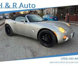 USED 2006 PONTIAC SOLSTICE BASE 2DR CONVERTIBLE