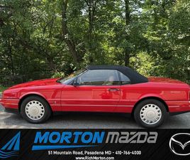 CADILLAC ALLANTE USED 1993 CADILLAC ALLANTE PASADENA MD 21122