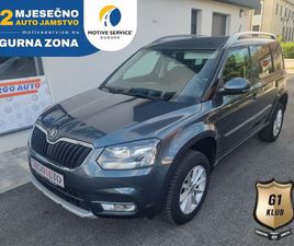 ŠKODA YETI 2,0 TDI *SAMO 107 TKM-TOP STANJE-U PDV-U/12 MJ JAMSTVO*, 2015 GOD.