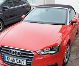 AUDI, A3, CONVERTIBLE, 2015, MANUAL, 1395 (CC), 2 DOORS