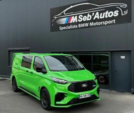 FORD TRANSIT CUSTOM FORD TRANSIT CUSTOM MSRT II L2H1 2.5T 232 CH HYBRIDE CABINE-APPROFONDIE