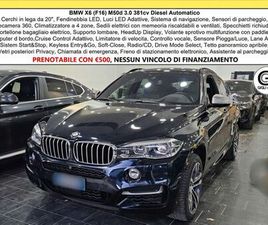 BMW X6 M50D TETTO CAM 360 CLIMA4ZONE HEADUP DISPALY C.20