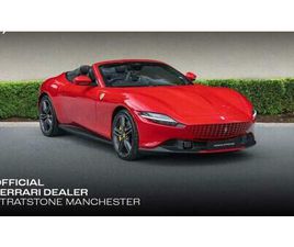 2024 FERRARI ROMA 3.8T V8 SPIDER F1 DCT EURO 6 (START/STOP) 2DR CONVERTIBLE PETROL AUTOMATIC