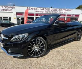 MERCEDES CLASSE C CABRIOLET C 43 AMG 2016 MERCEDES-BENZ C-CLASS C 220 D 4MATIC AMG LINE CONVERTIBLE DIESEL AUTOMATIC