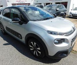 2017 CITROEN C3 PURETECH FLAIR HATCHBACK PETROL MANUAL