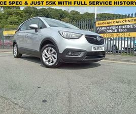 2018 VAUXHALL CROSSLAND X 1.6 TURBO D ECOTEC SE NAV SUV 5DR DIESEL MANUAL EURO 6 (START/STOP) (99 PS) HA...
