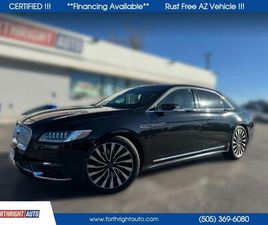 USED 2017 LINCOLN CONTINENTAL BLACK LABEL