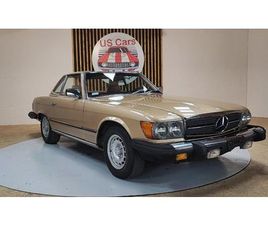 1982 MERCEDES SL CLASS OR AUTOMATIQUE, 4 VITESSES CONDUIT...