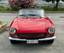 FIAT 124 SPIDER FIAT 124 SPIDER - ANNI 70