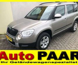 SKODA YETI 4X4 ACTIVE 2,0 TDI *** 1. BESITZ !!! , ERST 120.000 KM !!!