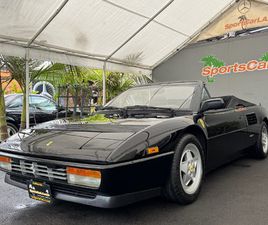 FERRARI MONDIAL CABRIOLET USED 1990 FERRARI MONDIAL T CABRIOLET LOS ANGELES CA 90011