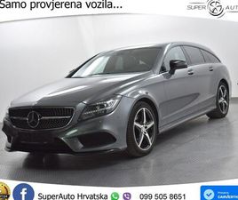 MERCEDES CLS SB 350D AUT. 2XAMG LINE 258 KS, ACC+LED+360+GR SJED+ASIST, 2017 GOD.