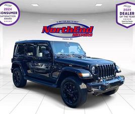 USED 2021 JEEP WRANGLER UNLIMITED 4XE SAHARA HIGH ALTITUDE