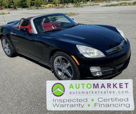 USED 2008 SATURN SKY MANUAL, LOW KM, FINANCING, WARRANTY, INSPECTED W/BCAA MBSHP!
