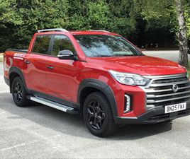 SSANGYONG MUSSO KGM MUSSO SARACEN PICK UP 2025, 3850 MILES, £29990 - 32627474 - EXCHANGEANDMART.CO.UK