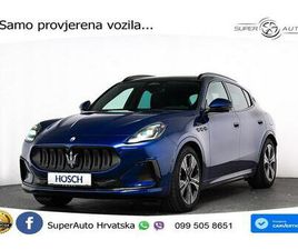 MASERATI GRECALE FOLGORE 105 KWH AWD 558 KS, MATRIX+ACC+4XGR SJED+360+, 2025 GOD.