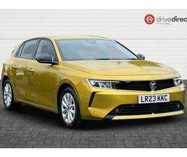 VAUXHALL ASTRA 2023 VAUXHALL ASTRA 1.2 TURBO DESIGN (130PS) HATCHBACK