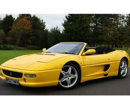 FERRARI F355 1997 FERRARI F355 JAUNE MANUEL, 6 VITESSES CONDUITE À DRO...