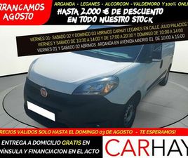FIAT DOBLO CARGO FIAT DOBLO CARGO FURGÓN BASE PLUS 1.3 MJET 70KW