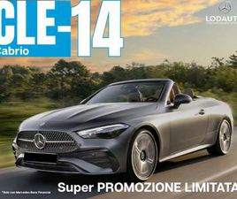 MERCEDES-BENZ CLE CABRIO 220 D AMG LINE ADVANCED PLUS AUTO NUOVA A VERDELLINO
