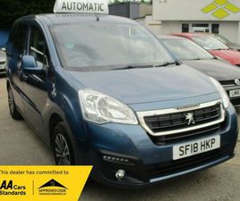PEUGEOT PARTNER TEPEE 2017 PEUGEOT PARTNER 1.6 BLUEHDI TEPEE ALLURE (100BHP) ETG