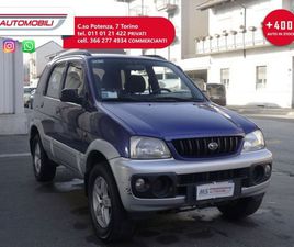 DAIHATSU TERIOS TERIOS DAIHATSU TERIOS 1.3I 16V CAT 4WD SX UNICOPROPRIETARIO