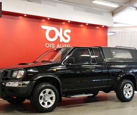 NISSAN KINGCAB NISSAN KING CAB 2.5TD 4X4 + ROUHEA NELIVETOINEN PICK-UP KOVAAN MENOON + LAVAKATE + LEIMA 7/26 + KOUKKU + RAHOITUS