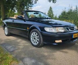 SAAB 9-3 CABRIOLET SAAB 9-3 2.0 T CABRIO AUT 2000 BLAUW — SAAB — MARKTPLAATS