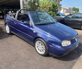 GOLF CABRIOLET GOLF 1.6 CAT 3 PORTE