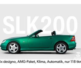 MERCEDES SLK SLK 200 MERCEDES-BENZ SLK 200 AMG-STYLING/-RÄDER, 3X DESIGNO