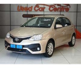 2017 TOYOTA ETIOS 1.5 XS 5-DR