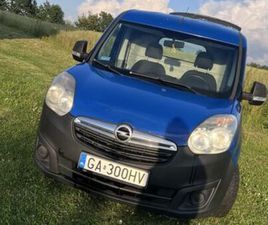 OPEL COMBO D MAXI 2012 BENZYNA + LPG GDYNIA BABIE DOLY • OLX.PL