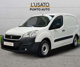 PEUGEOT PARTNER FURGONE BLUEHDI 100 L1 FURGONE PREMIUM DEL 2016 USATA A ANCONA