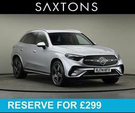 MERCEDES GLC GLC 300 DH MERCEDES-BENZ GLC-CLASS 2.0 GLC300DH MHEV AMG LINE (PREMIUM) SUV 5DR DIESEL HYBRID G-TRONIC+ 4MATIC EURO 6 (START/STOP) (291 PS)