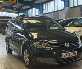 2012 VOLKSWAGEN TOURAN 1 380 CC VOLKS W GOLF TOURAN TSI PETROL