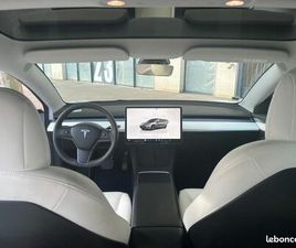 TESLA MODEL 3 TESLA MODÈLE 3 BLANCHE SIÈGE BLANC 1 ÈRE MAIN 19000KMS