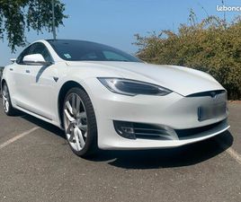 TESLA MODEL S 75D TESLA MODEL S 75D DUAL MOTORS BLANC NACRÉE, INTÉRIEUR BLANC