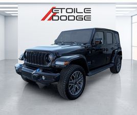JEEP WRANGLER 4XE 2024 HIGH ALTITUDE