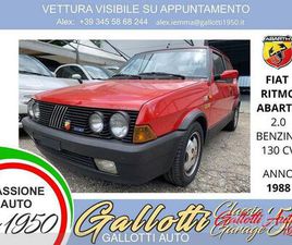 FIAT RITMO FIAT RITMO ABARTH 2.0 BENZINA 130CV