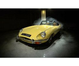 JAGUAR TYPE E 1970 JAGUAR E-TYPE JAUNE MANUEL, 4 VITESSES CONDUITE À DR...