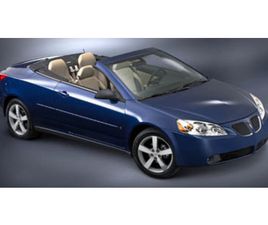 PONTIAC G6 USED 2007 PONTIAC G6 GT W/ SPORT PACKAGE CLERMONT FL 34711