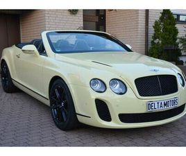 BENTLEY CONTINENTAL SUPERSPORTS*DEUTSCH*13´KM*UNFALLFREI