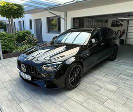 MERCEDES CLASSE E STATION WAGON E 63 AMG AMG E63S KOMBI 4M+, PANO, AHK, KERAMIKBREMSE, STHZ, BURMESTER, HUD, SITZKLIMA, 360°, LED, NAVI, 300 KM/H DRIVERS, NIGHT,