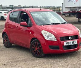 2012 SUZUKI SPLASH 1.0 SZ2 5DR HATCHBACK PETROL MANUAL