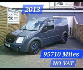 2013 FORD TRANSIT CONNECT 2013 FORD TRANSIT CONNECT T200 90 TREND VAN 95710 MILES GREY CAMBELT DO...