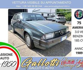 ALFA ROMEO 75 3.0I V6 AMERICA