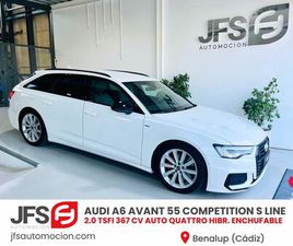 AUDI A6 AVANT 55 TFSI AUDI A6 2.0 TSFI 367 CV QUATTRO HÍBRIDO ENCHUFABLE